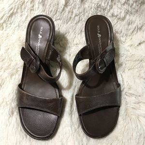 Rockport Sole Innovation sandal heels 9 brown
